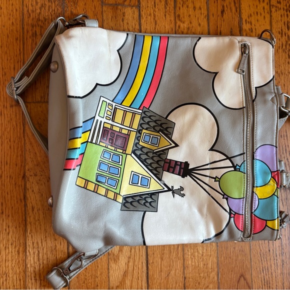 Loungefly Handbags - Loungefly Up Colorful Graphic Crossbody Bag